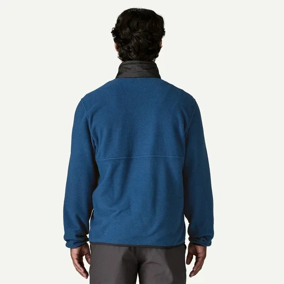 Patagonia Microdini Half Zip Pullover Fleece Jacket Blue Men's Size‎ XXL Outdoor